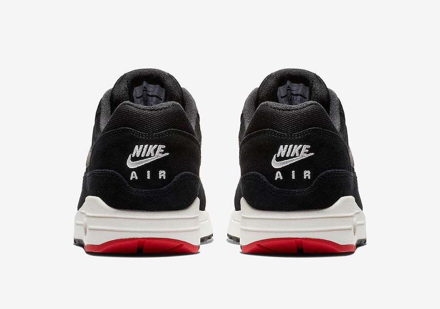 Onderhoudbaar nogmaals hongersnood Nike Air Max 1 Premium - Black / Oil Grey / University Red – teststoresetup