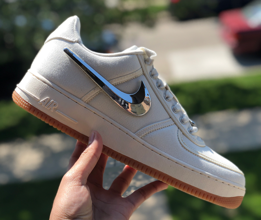 Nike Air Force 1 Low x Travis Scott Sail teststoresetup